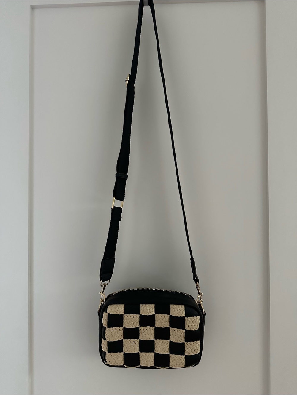 Universal Thread Checkered Crossbody